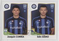 Joaquin Correa, Edin Dzeko