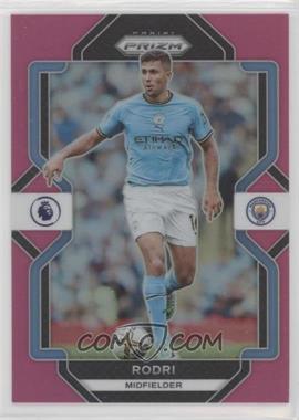 2022-23 Panini Prizm Premier League - [Base] - Pink Prizm #4 - Rodri /199