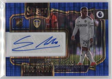 2022-23 Panini Select Premier League - Pitchside Signatures - Blue Pulsar Prizm #PS-WGO - Wilfried Gnonto