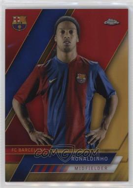 2022-23 Topps Chrome FC Barcelona - [Base] - Gold Refractor #44 - Ronaldinho /50