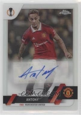 2022-23 Topps Chrome UEFA Club Competitions - Chrome Autographs #CA-A - Antony