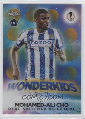 2022-23 Topps Chrome UEFA Club Competitions - Wonderkids - Gold Refractor #W-11 - Mohamed-Ali Cho /50