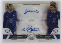 Lauren James, Millie Bright #/99