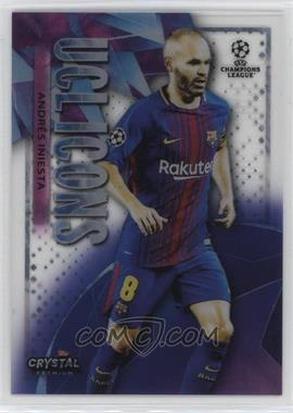 2022-23 Topps Crystal Premium UCL - UCL Icons #UCL-AI - Andres Iniesta