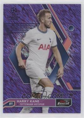 2022-23 Topps Finest UEFA Club Competitions - [Base] - Purple Shimmer Refractor #10 - Harry Kane /199
