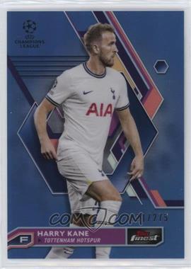 2022-23 Topps Finest UEFA Club Competitions - [Base] - Sky Blue Refractor #10 - Harry Kane /275
