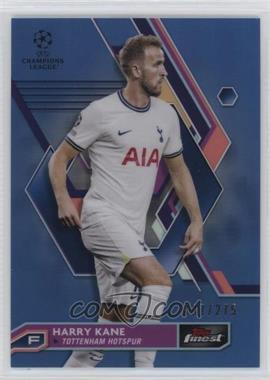 2022-23 Topps Finest UEFA Club Competitions - [Base] - Sky Blue Refractor #10 - Harry Kane /275