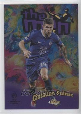 2022-23 Topps Finest UEFA Club Competitions - The Man - Purple Refractor #FTM-7 - Christian Pulisic /299