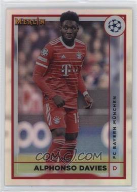 2022-23 Topps Merlin UEFA Club Competitions - [Base] - Refractor #55 - Alphonso Davies