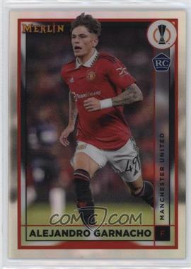 2022-23 Topps Merlin UEFA Club Competitions - [Base] - Refractor #96 - Alejandro Garnacho