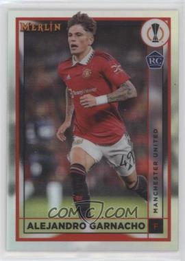 2022-23 Topps Merlin UEFA Club Competitions - [Base] - Refractor #96 - Alejandro Garnacho