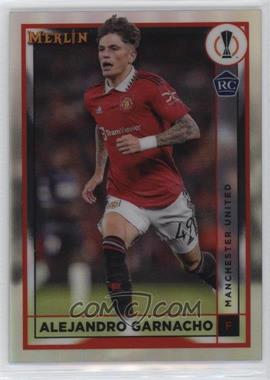 2022-23 Topps Merlin UEFA Club Competitions - [Base] - Refractor #96 - Alejandro Garnacho