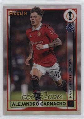 2022-23 Topps Merlin UEFA Club Competitions - [Base] - Refractor #96 - Alejandro Garnacho