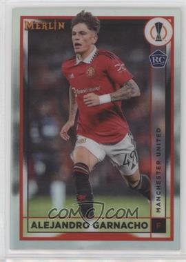 2022-23 Topps Merlin UEFA Club Competitions - [Base] - Refractor #96 - Alejandro Garnacho