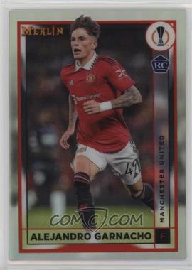 2022-23 Topps Merlin UEFA Club Competitions - [Base] - Refractor #96 - Alejandro Garnacho