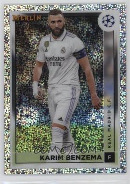 2022-23 Topps Merlin UEFA Club Competitions - [Base] - Speckle Refractor #120 - Karim Benzema /150