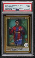 Ronaldinho [PSA 9 MINT] #/50