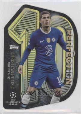 2022-23 Topps UEFA Club Competitions - Perfect10n - Gold Foil #P-3 - Christian Pulisic /50