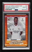 Eduardo Camavinga [PSA 10 GEM MT] #/25