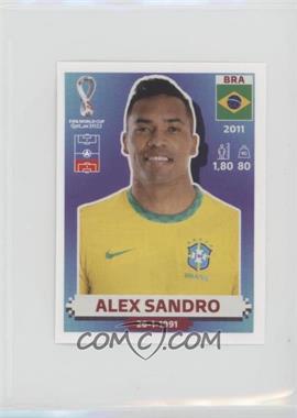 2022 Panini FIFA World Cup Qatar Stickers - Brazil #BRA5 - Alex Sandro