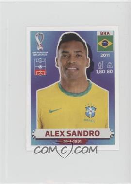 2022 Panini FIFA World Cup Qatar Stickers - Brazil #BRA5 - Alex Sandro