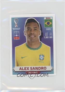 2022 Panini FIFA World Cup Qatar Stickers - Brazil #BRA5 - Alex Sandro