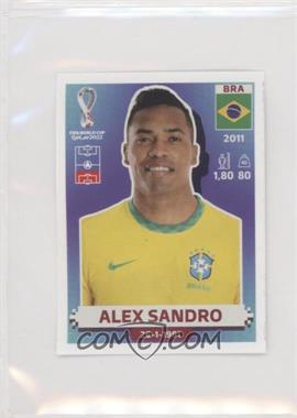 2022 Panini FIFA World Cup Qatar Stickers - Brazil #BRA5 - Alex Sandro