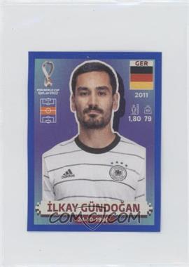 2022 Panini FIFA World Cup Qatar Stickers - Germany - Blue #GER12 - Ilkay Gundogan