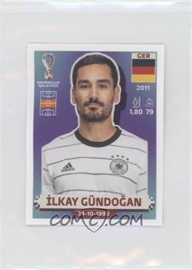2022 Panini FIFA World Cup Qatar Stickers - Germany #GER12 - Ilkay Gundogan