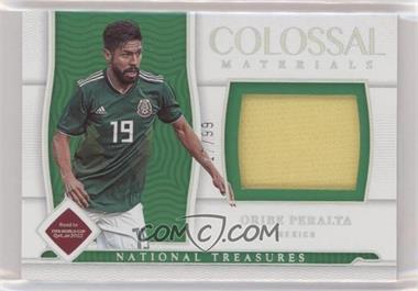 2022 Panini National Treasures Road to FIFA World Cup - Colossal Materials #CO-OP - Oribe Peralta /99