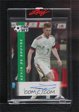 2022 Pro Set - Base Autographs - Green #PS-KDB - Kevin De Bruyne /5 [Uncirculated]