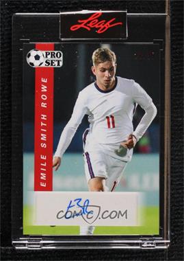 2022 Pro Set - Base Autographs - Red #PS-ESR - Emile Smith Rowe /35 [Uncirculated]