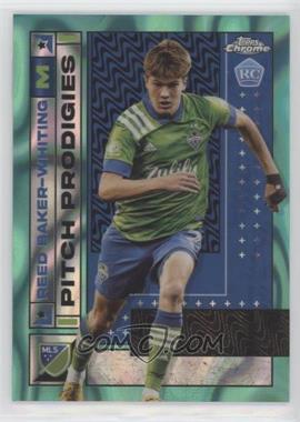 2022 Topps Chrome MLS - [Base] - Aqua Lava Refractor #191 - Pitch Prodigies - Reed Baker-Whiting /299