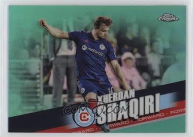 2022 Topps Chrome MLS - [Base] - Aqua Refractor #23 - Xherdan Shaqiri /299