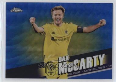 2022 Topps Chrome MLS - [Base] - Blue Wave Refractor #176 - Dax McCarty /199