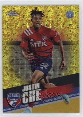 2022 Topps Chrome MLS - [Base] - Gold Mini-Diamond Refractor #157 - Justin Che /50