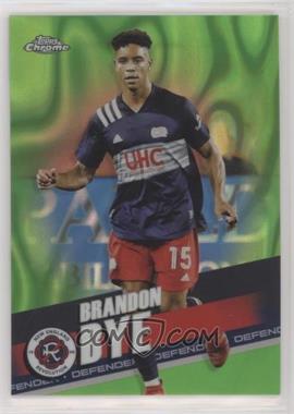 2022 Topps Chrome MLS - [Base] - Neon Green Lava Refractor #128 - Brandon Bye /99