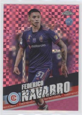 2022 Topps Chrome MLS - [Base] - Pink X-Fractor #161 - Federico Navarro