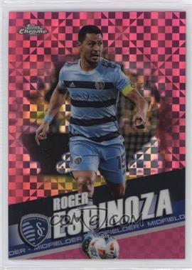 2022 Topps Chrome MLS - [Base] - Pink X-Fractor #57 - Roger Espinoza