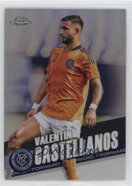 2022 Topps Chrome MLS - [Base] - Refractor #39.2 - Image Variation - Valentín Castellanos (Orange Jersey)