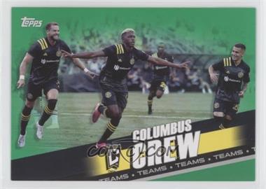 2022 Topps MLS - [Base] - Green #123 - Columbus Crew /75