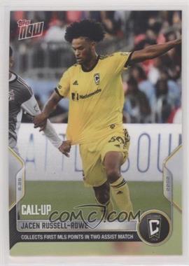 2022 Topps Now MLS - [Base] #110 - Call-Up - Jacen Russell-Rowe /263