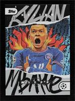 Kylian Mbappe by Dan Leydon #/10