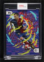 Andres Iniesta by Mike Perry [Uncirculated] #/1,584