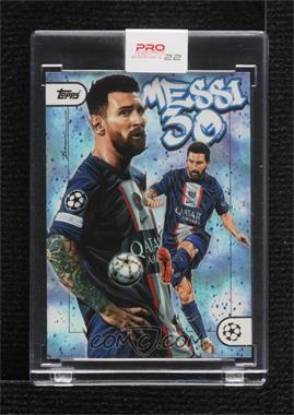 2022 Topps Project 22 - Online Exclusive [Base] #_LMDT - Lionel Messi by Dai Tamura /5132 [Uncirculated]