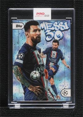 2022 Topps Project 22 - Online Exclusive [Base] #_LMDT - Lionel Messi by Dai Tamura /5132 [Uncirculated]