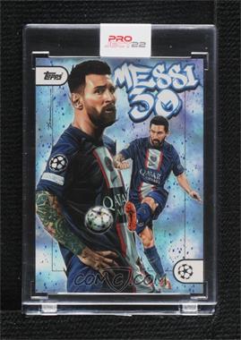 2022 Topps Project 22 - Online Exclusive [Base] #_LMDT - Lionel Messi by Dai Tamura /5132 [Uncirculated]