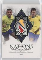 Gabriel Jesus, Roberto Firmino #/15