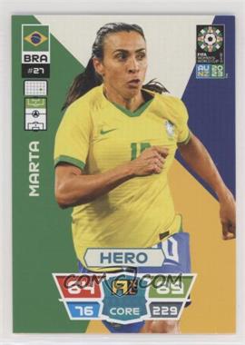 2023 Panini Adrenalyn XL FIFA Women's World Cup - [Base] #27 - Hero - Marta
