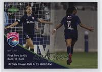 Jaedyn Shaw and Alex Morgan #/393